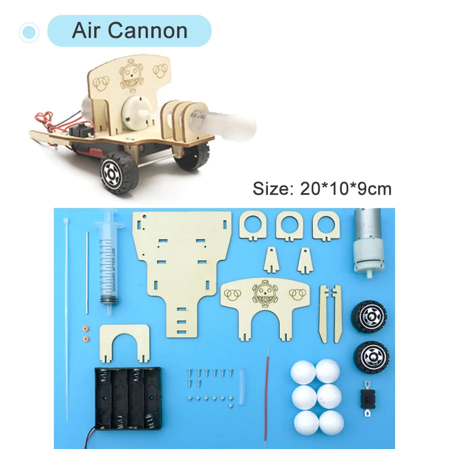 STEM Science Kit DIY Wooden Educational Learning Toy