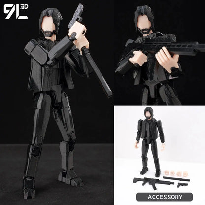 13cm Articulated Action Figure 3D Printed Collectible Model Toy
