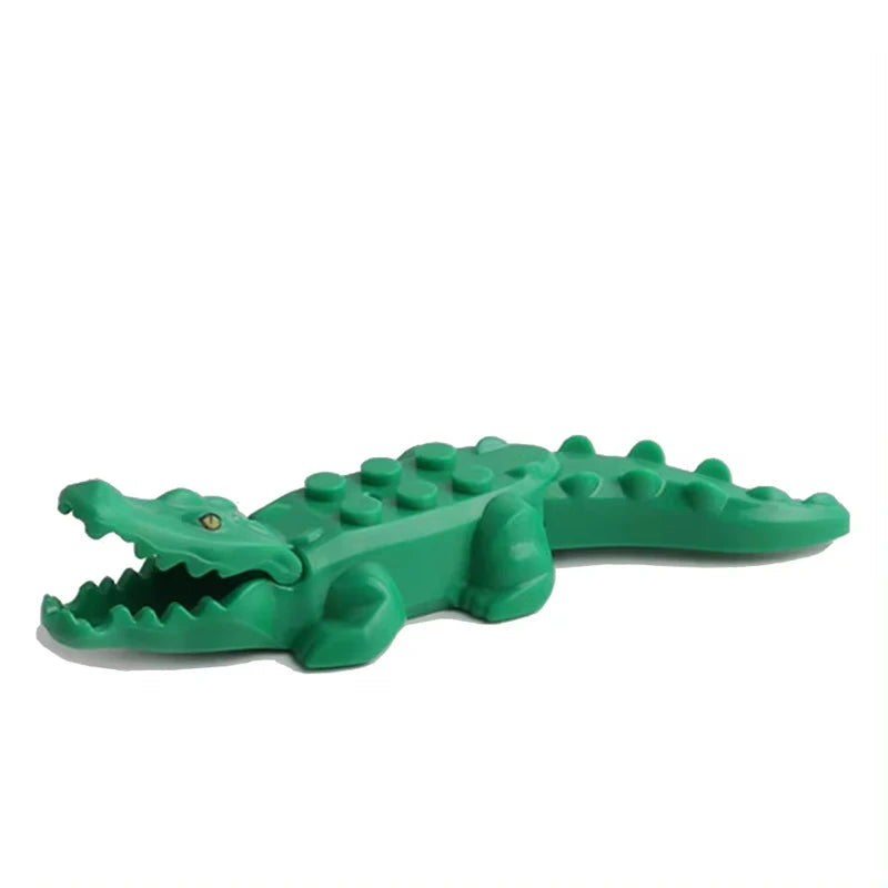 MOC Farm Zoo Animal Building Blocks Educational Toy Set
