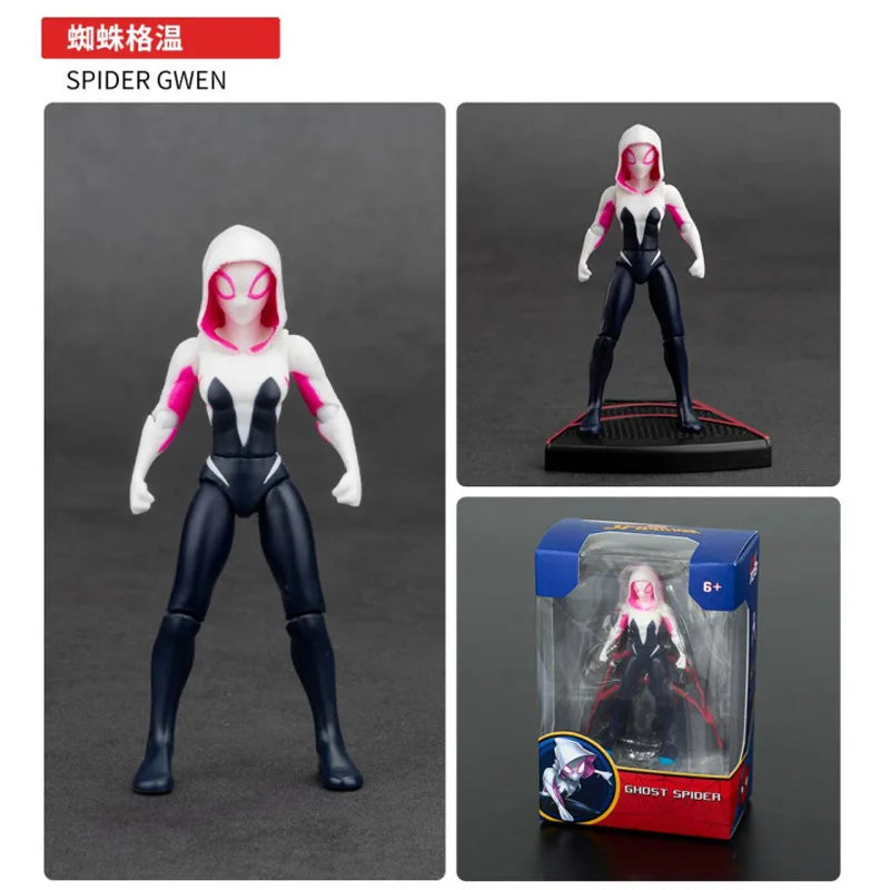 4 Inch Superhero Action Figure Movable Collectible Toy
