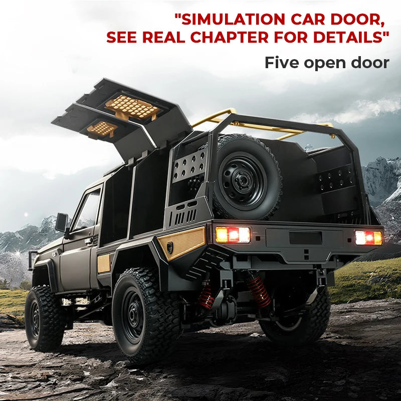 ZWN MN82 / MN82S 1:12 4WD RC Pickup Truck – LC79 Off-Road Climbing Remote Control Car