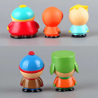 Cartoon Action Figure Set – 5PCS PVC Mini Collectible Figures