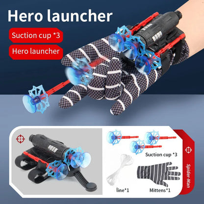Spider Glove Launcher Set Superhero Wrist Role Play Toy