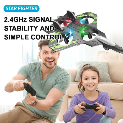 2.4G Remote Control Fighter Plane with LED Lights