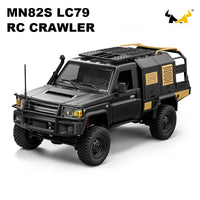 MN82S 4WD RC Crawler Pickup Truck 1:12 Scale Off-Road Car