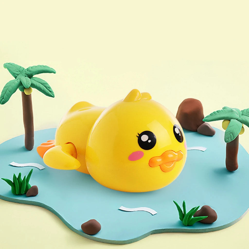 Duck Bath Toy Wind Up Floating Water Play Toy