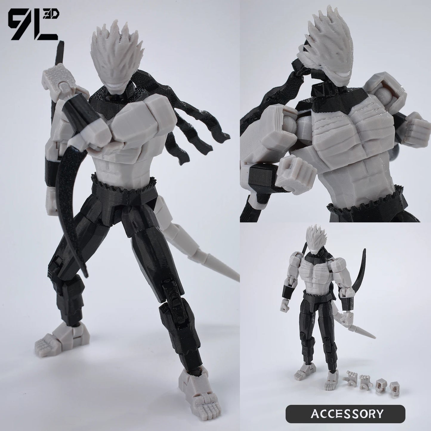 Titan 13 Action Figure 14cm Poseable Robot Model