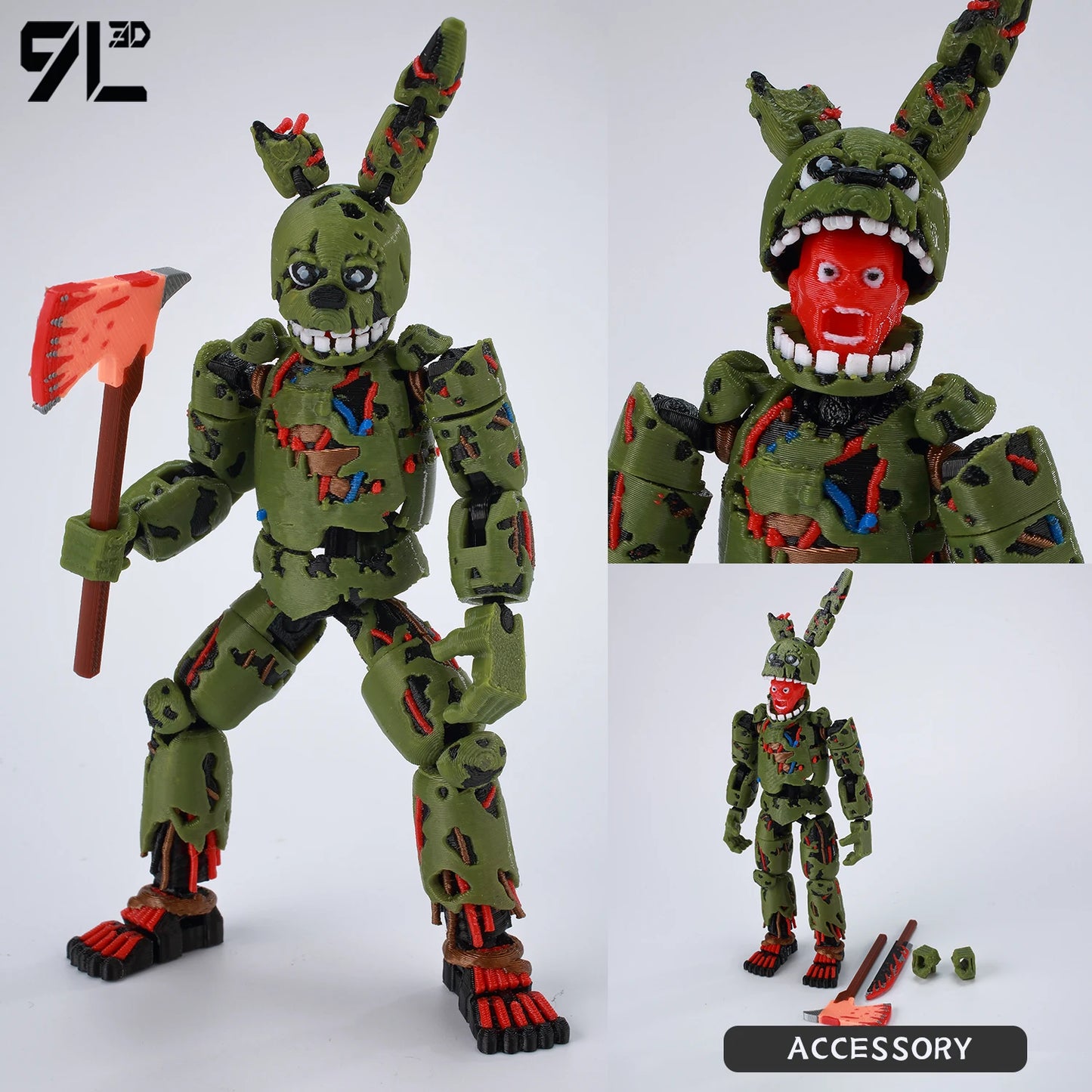 13cm Articulated Action Figure 3D Printed Collectible Model Toy