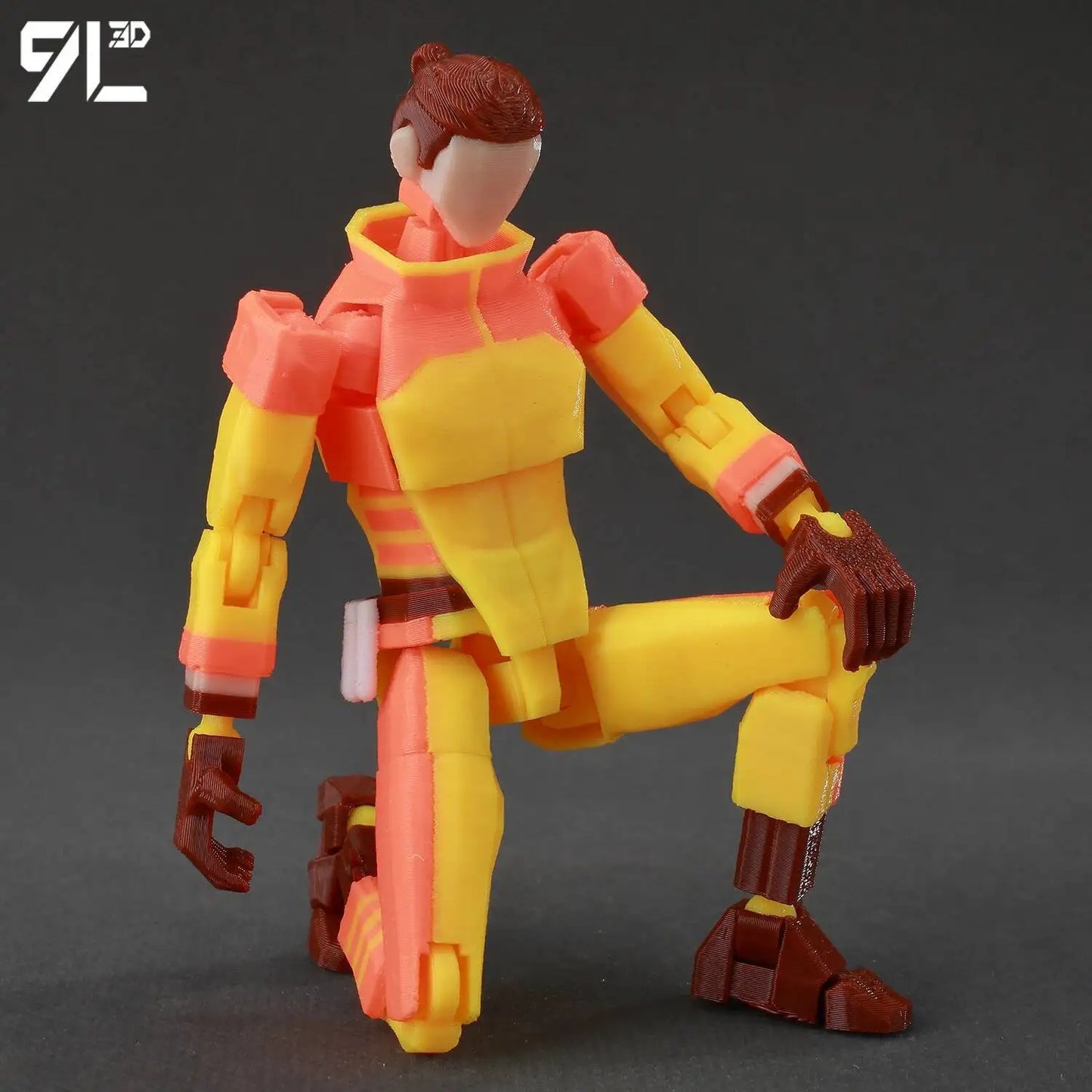 Invincible Boy Action Figure 14cm 3D Printed Poseable Model