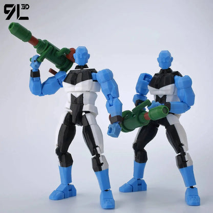 13cm Articulated Action Figure 3D Printed Collectible Model Toy