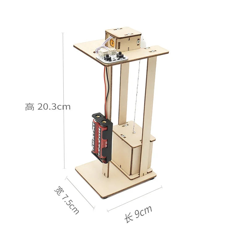 STEM Science Kit DIY Wooden Educational Learning Toy